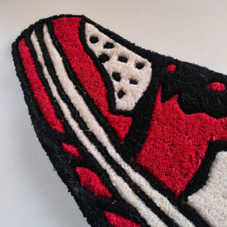 Carpet-planet Red Nike Jordan rug