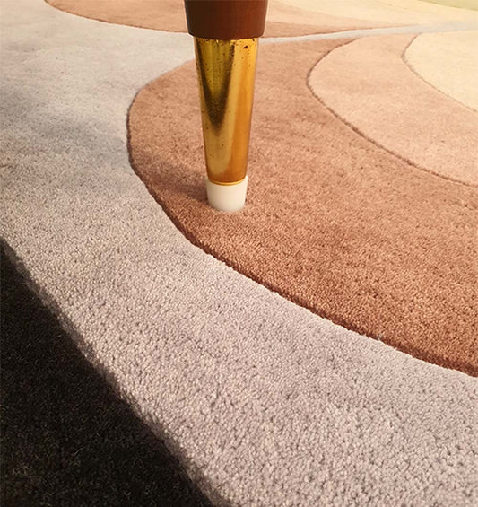 Cozyquo Round Hand Tufted Carpet & Rug