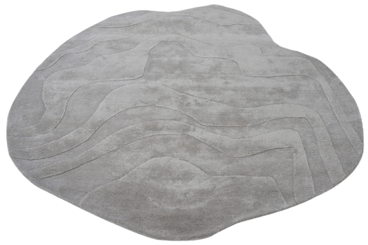 Curl Irregular Hand Tufted Carpet