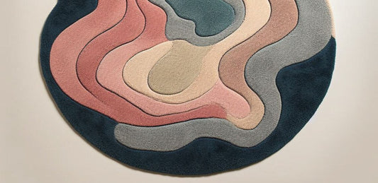 Mode Irregular Hand Tufted Carpet & Rug