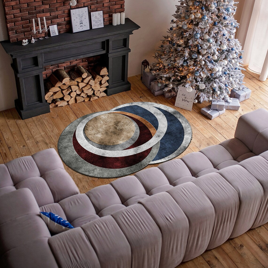 Edge Irregular Hand Tufted Carpet