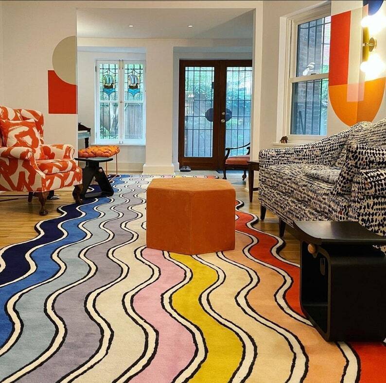 Surge Irregular Hand Tufted Carpet