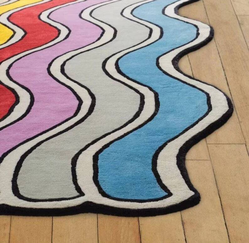 Surge Irregular Hand Tufted Carpet
