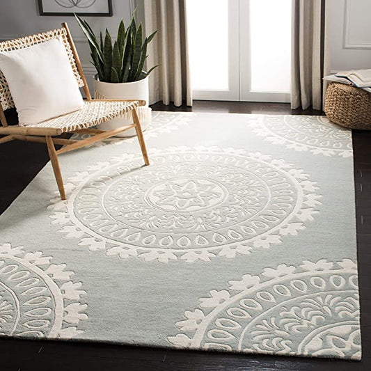 Vacuum Traditional Hand Tufted Carpet