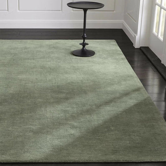 Solid colour room carpet laid in a home living space