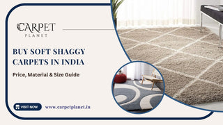 Buy Soft Shaggy Carpets in India 