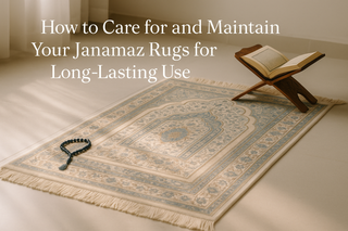 How to Care for and Maintain Your Janamaz Rugs for Long-Lasting Use