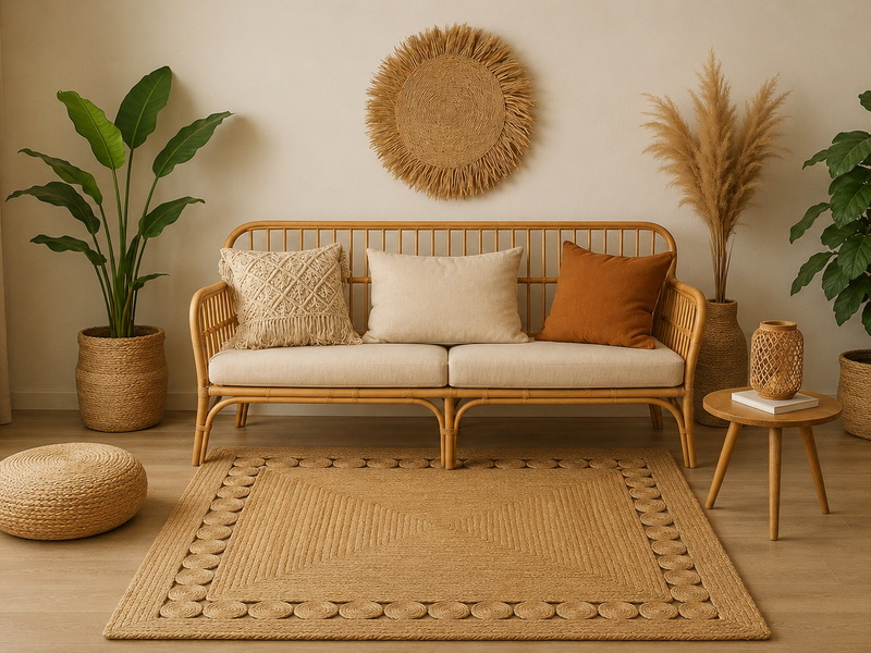 Buy Jute Carpet for Living Room: Complete Guide to Choosing Stylish and Natural Rugs