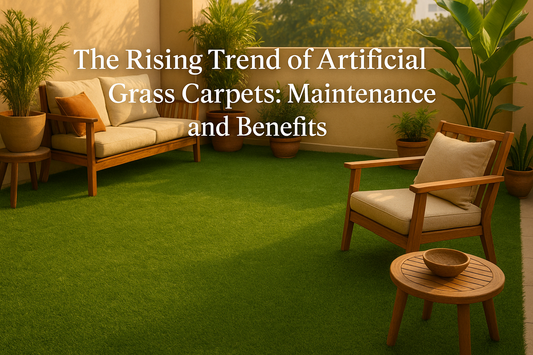 The Rising Trend of Artificial Grass Carpets: Maintenance and Benefits