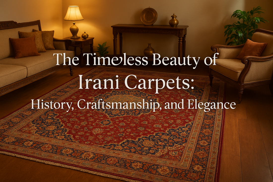 The Timeless Beauty of Irani Carpets: History, Craftsmanship, and Elegance