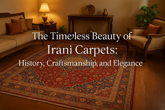 The Timeless Beauty of Irani Carpets: History, Craftsmanship, and Elegance