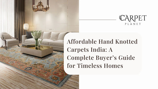 Affordable hand knotted carpets India