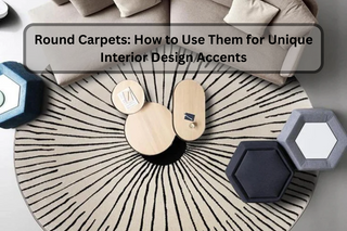 Round Carpets: How to Use Them for Unique Interior Design Accents