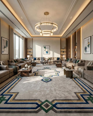 Royal Floral Hand Tufted Carpet & Rug