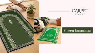 Green Janamaz Rugs
