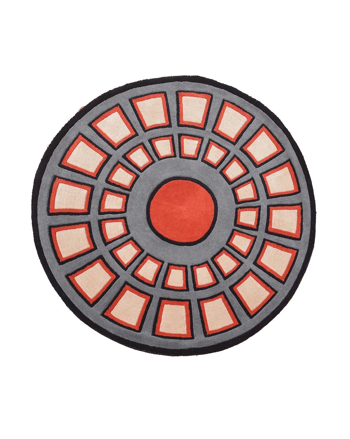 Boucle Round Hand Tufted Carpet & Rug