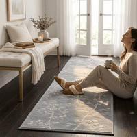 Fuji Hand Tufted Runner Carpet & Rug