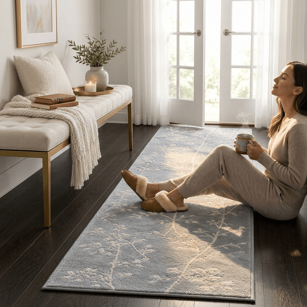 Fuji Hand Tufted Runner Carpet & Rug