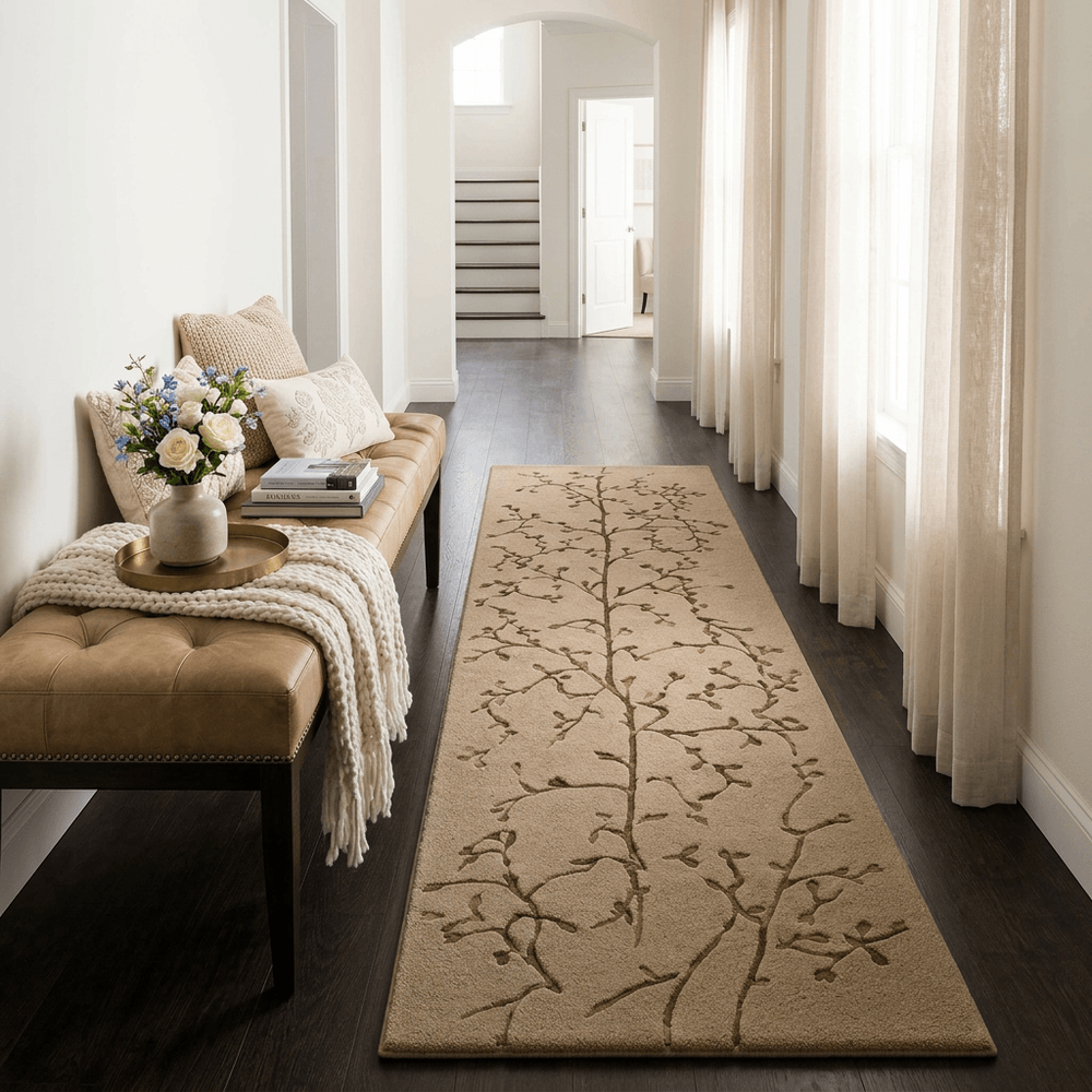 Bonsai Hand Tufted Runner Carpet & Rug