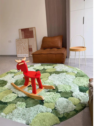 Dew Moss Hand Tufted Carpet & Rug