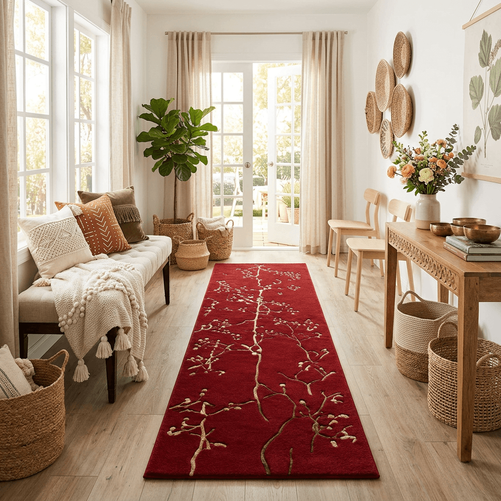 Aiko Hand Tufted Runner Carpet & Rug