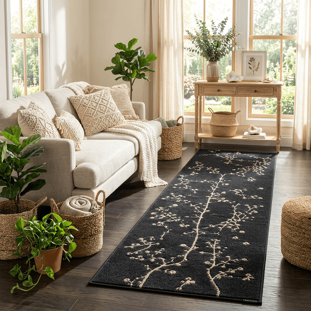 Matcha Hand Tufted Runner Carpet & Rug