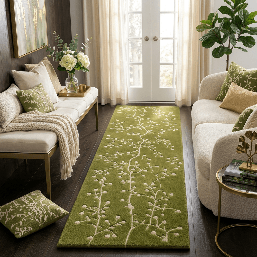 Hanami Hand Tufted Runner Carpet & Rug