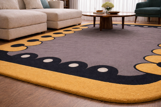 Perionyx Irregular Hand Tufted Carpet