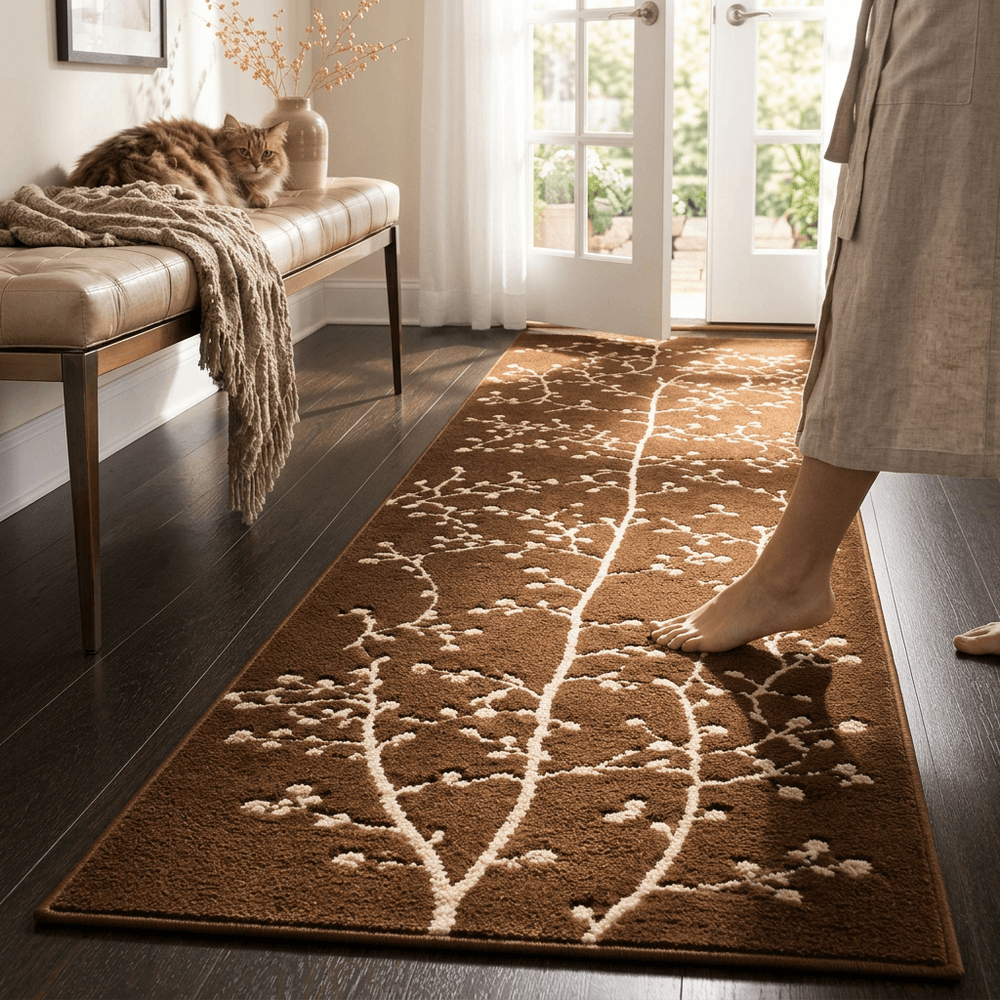 Hibachi Hand Tufted Runner Carpet & Rug