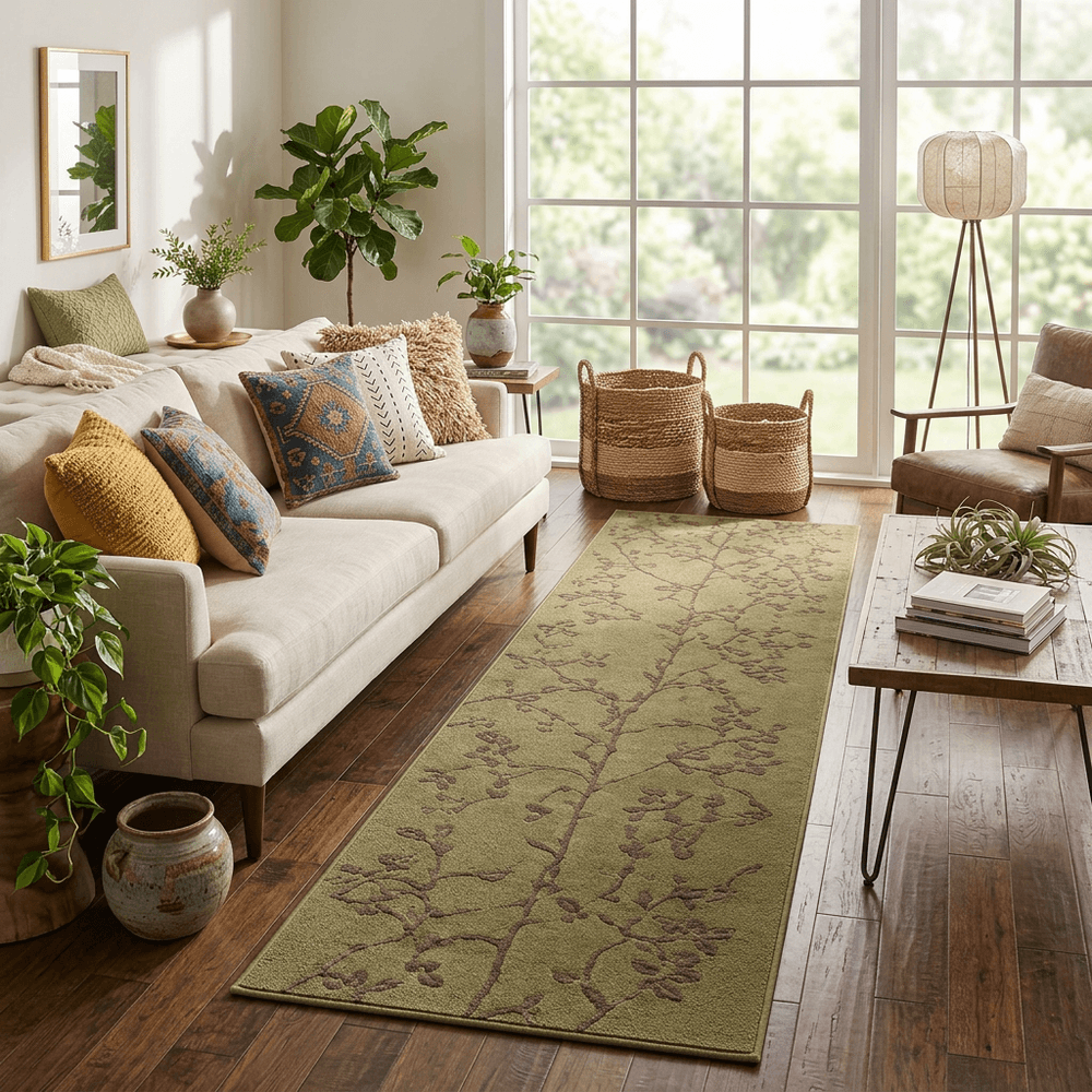 Samurai Hand Tufted Runner Carpet & Rug
