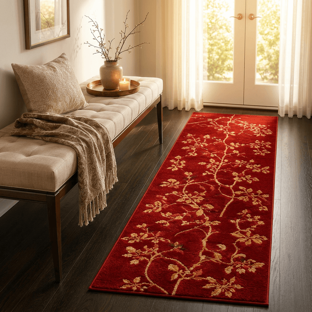 Geisha Hand Tufted Runner Carpet & Rug