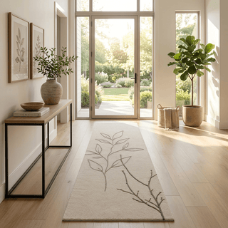 Samurai Hand Tufted Runner Carpet & Rug