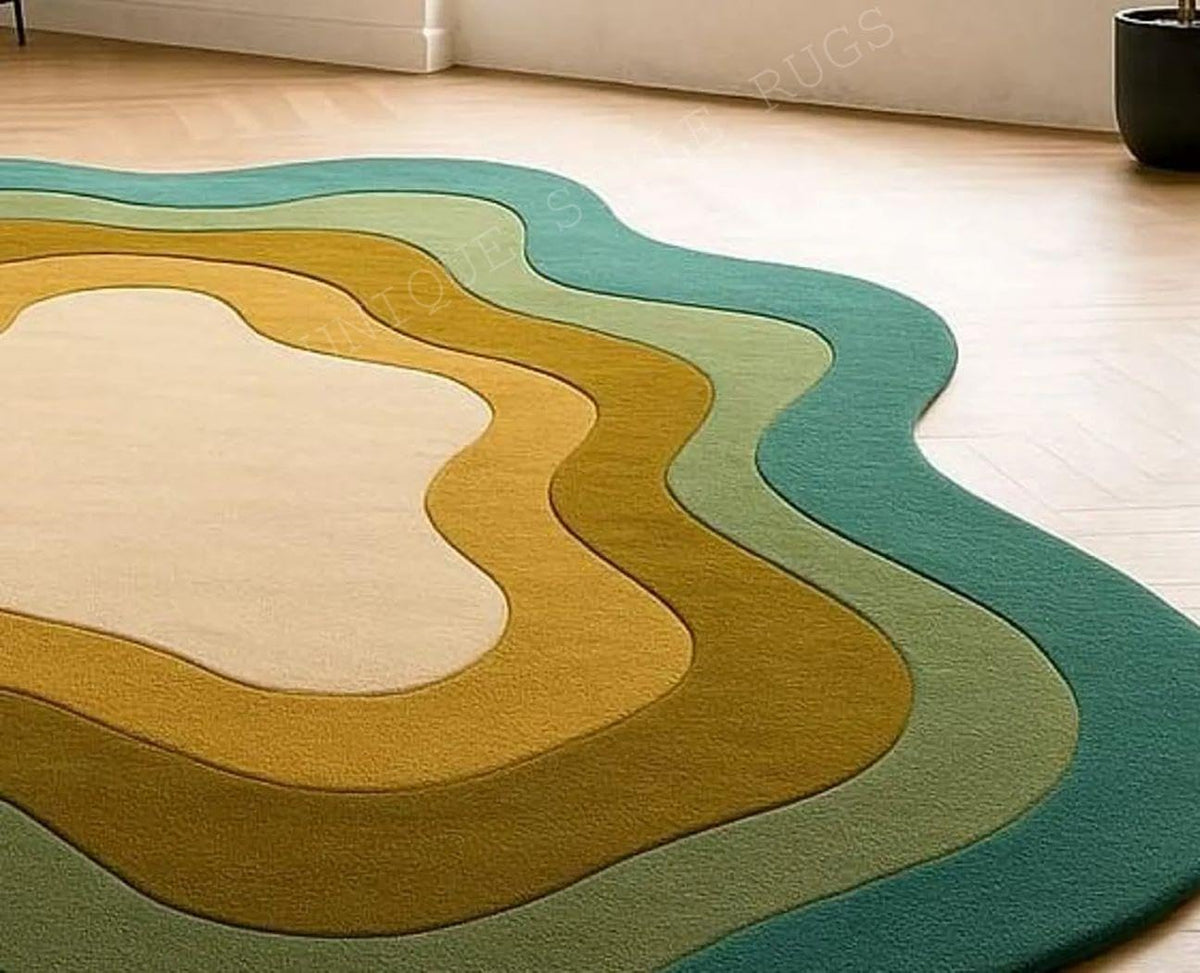 Nerion Irregular Hand Tufted Carpet