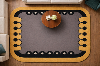 Perionyx Irregular Hand Tufted Carpet