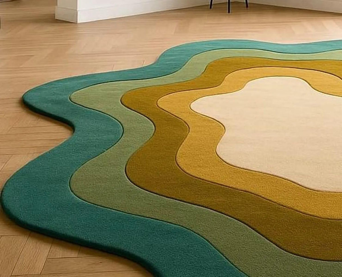 Nerion Irregular Hand Tufted Carpet