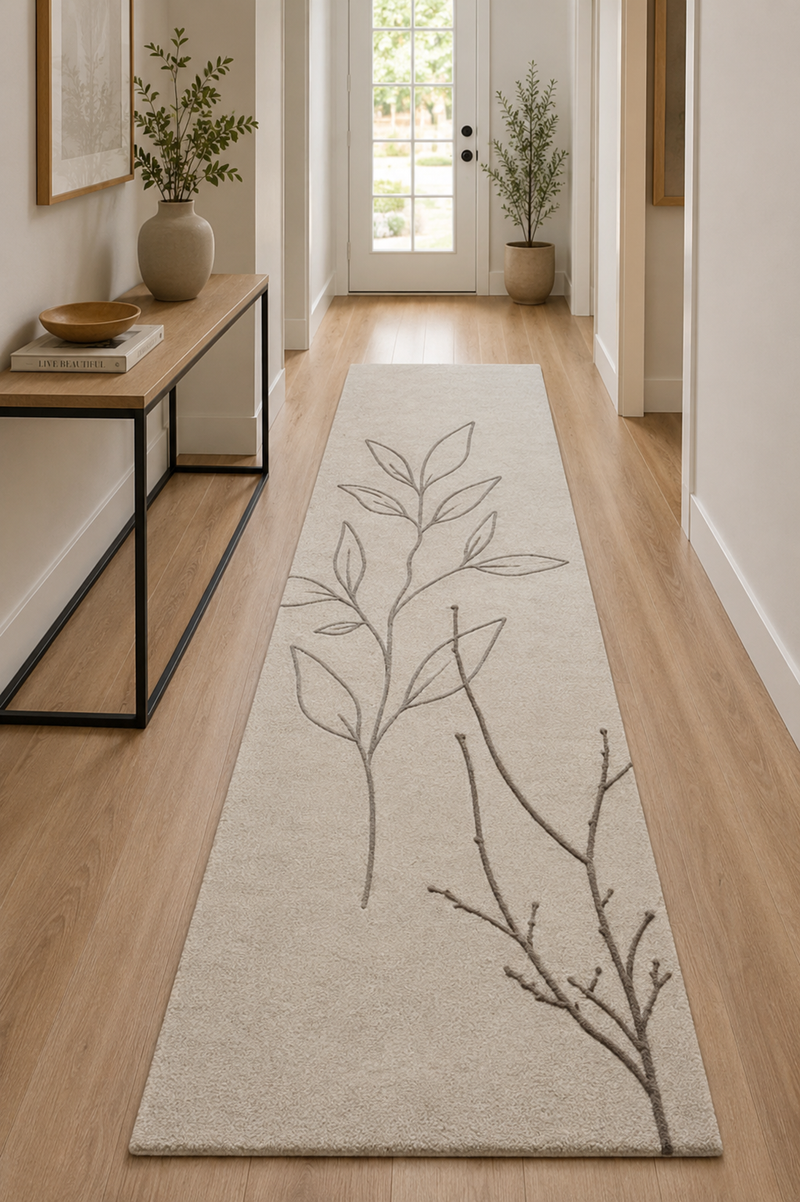 Samurai Hand Tufted Runner Carpet & Rug