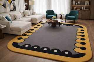 Perionyx Irregular Hand Tufted Carpet