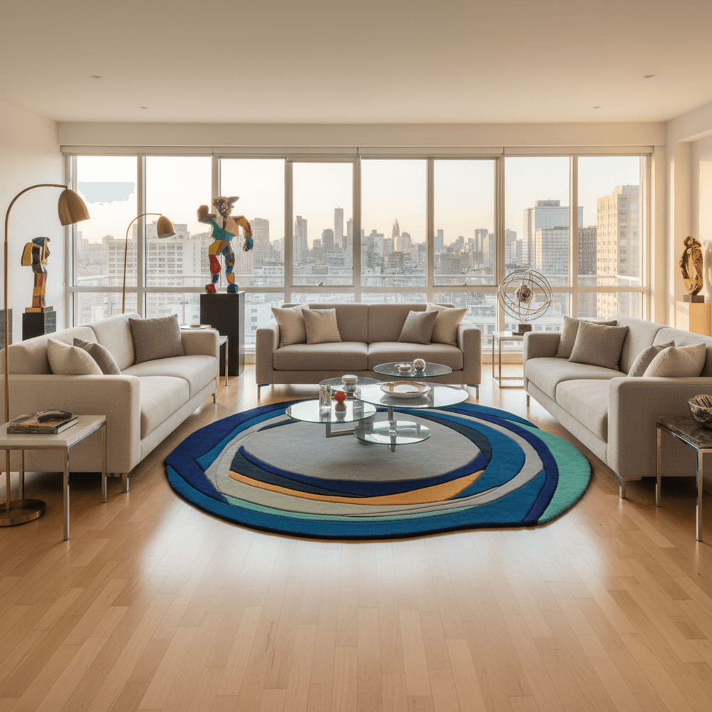 Bloom Irregular Hand Tufted Carpet