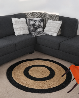 Rovena Round Jute Carpet & Rugs
