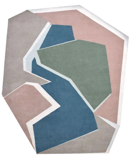 Elvina Irregular Hand Tufted Carpet & Rug