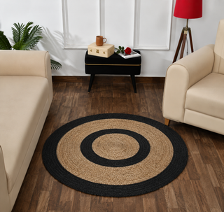 Rovena Round Jute Carpet & Rugs