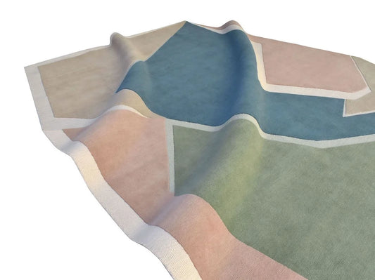 Elvina Irregular Hand Tufted Carpet & Rug