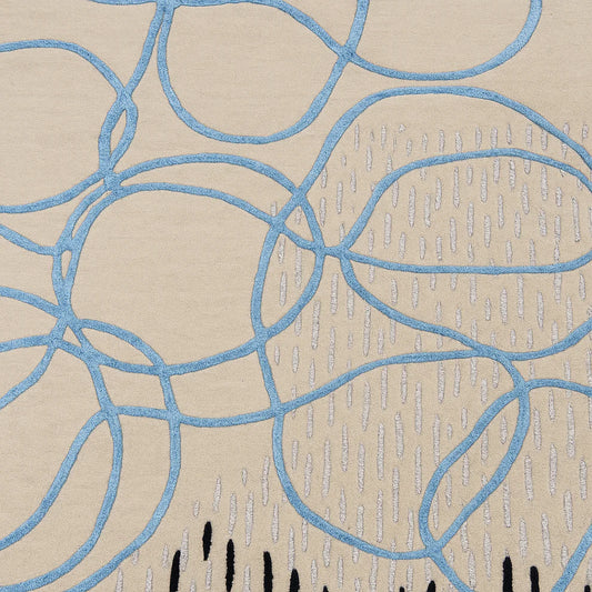 Elva Irregular Hand Tufted Carpet & Rug