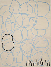 Elva Irregular Hand Tufted Carpet & Rug