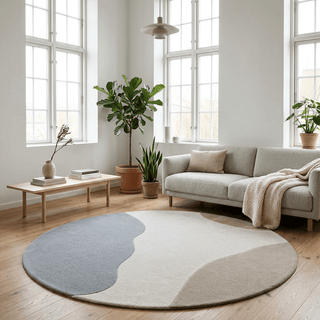Meridian Round Hand Tufted Carpet