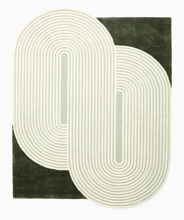 Mira Lux Irregular Hand Tufted Carpet & Rug