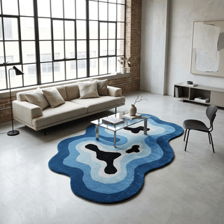 Lullsain Irregular Hand Tufted Carpet