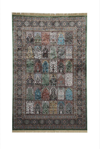 Roya Persian Silk Carpet & Rug