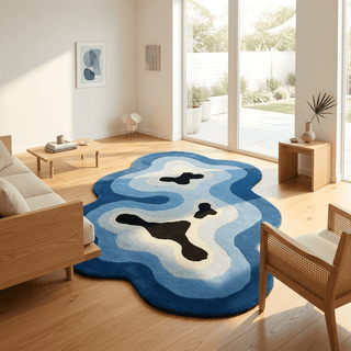 Lullsain Irregular Hand Tufted Carpet