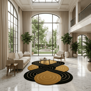 Ruxelo Irregular Hand Tufted Carpet